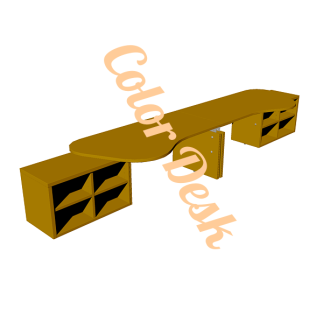 Стол для двоих C-Desk х2 v.7