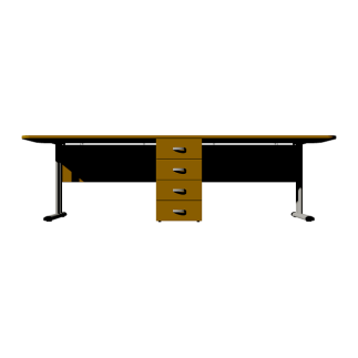 Стол для двоих C-Desk х2 v.11