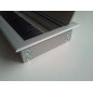 Лючок CD-Q160S (silver) встраиваемый в столешницу прямоугольный Лючок CD-Q160S (silver) встраиваемый в столешницу прямоугольный