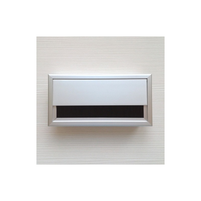 Лючок CD-MD160S (silver) встраиваемый в столешницу прямоугольный Лючок CD-MD160S (silver) встраиваемый в столешницу прямоугольный