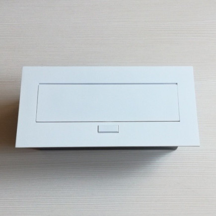 Розетка CD-2QW3 (white) (2хUSB) встраиваемая в столешницу (без провода)