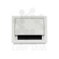 Лючок CD-MD-G-100S (silver) встраиваемый в столешницу квадратный 100х100х13 мм Лючок CD-MD-G-100S (silver) встраиваемый в столешницу квадратный 100х100х13 мм