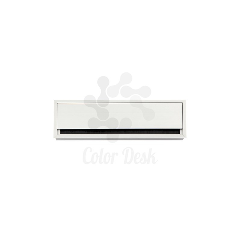 Лючок CD-MD-G-360S (silver) встраиваемый в столешницу квадратный 360х120х25 мм Лючок CD-MD-G-360S (silver) встраиваемый в столешницу квадратный 360х120х25 мм