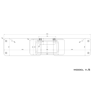 Стол для двоих C-Desk х2 v.5