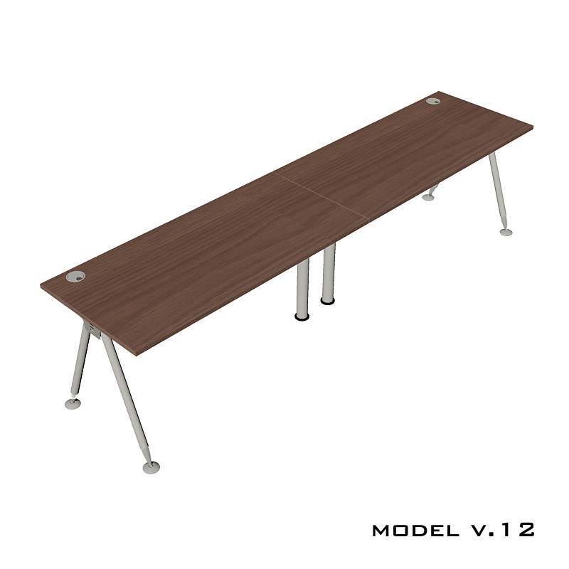 Стол для двоих детей Model v.12 на каркасных опорах Стол для двоих детей Model v.12 на каркасных опорах