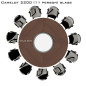 Camelot 2200 Glass стол для переговоров и конференций со стеклом на 11 человек Camelot 2200 Glass стол для переговоров и конференций со стеклом на 11 человек