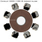 Camelot 2200 (108) Glass стол для переговоров и конференций со стеклом на 8 человек Camelot 2200 (108) Glass стол для переговоров и конференций со стеклом на 8 человек