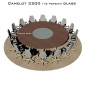 Camelot 3200 Glass стол для переговоров и конференций со стеклом на 16 человек Camelot 3200 Glass стол для переговоров и конференций со стеклом на 16 человек