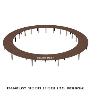 Camelot 9000 (108) стол для переговоров и конференций без стекла на 36 человек