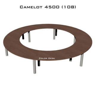 Camelot 4500 (108) стол для переговоров и конференций без стекла на 18 человек