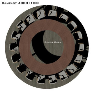 Camelot 4000 (108) стол для переговоров и конференций без стекла на 18 человек