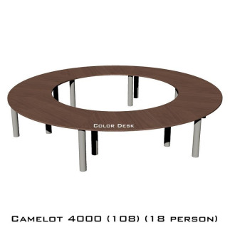 Camelot 4000 (108) стол для переговоров и конференций без стекла на 18 человек