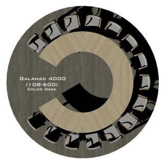 Galahad 4000 (108-600) стол круглый (без одного звена) для переговоров и конференций на 15 человек