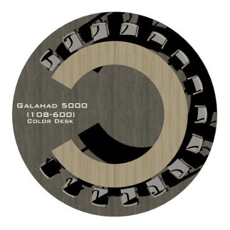 Galahad 5000 (108-600) стол круглый (без одного звена) для переговоров и конференций на 15 человек