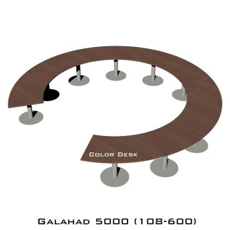 Galahad 5000 (108-600) стол круглый (без одного звена) для переговоров и конференций на 15 человек