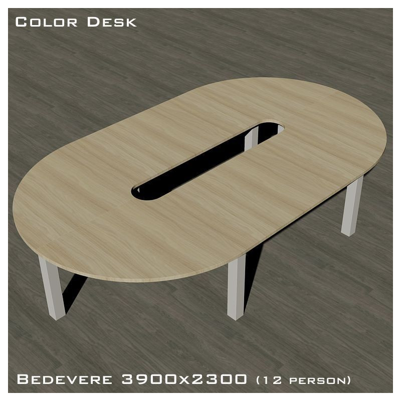 Bedevere 3900x2300 (Бедивер) стол овальный для переговоров и конференций на 12 человек Bedevere 3900x2300 (Бедивер) стол овальный для переговоров и конференций на 12 человек