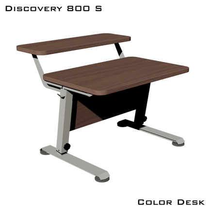 Стол-трансформер DISCOVERY 800S с полкой с регулировкой высоты и наклона столешницы