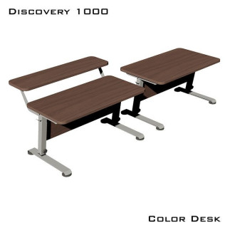Стол-трансформер DISCOVERY 1000S с полкой с регулировкой высоты и наклона столешницы