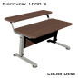 Стол-трансформер DISCOVERY 1000S с полкой с регулировкой высоты и наклона столешницы
