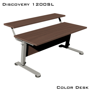 Стол-трансформер DISCOVERY 1200SL сполкой с регулировкой высоты и наклона столешницы