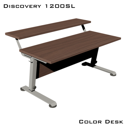 Стол-трансформер DISCOVERY 1200SL сполкой с регулировкой высоты и наклона столешницы