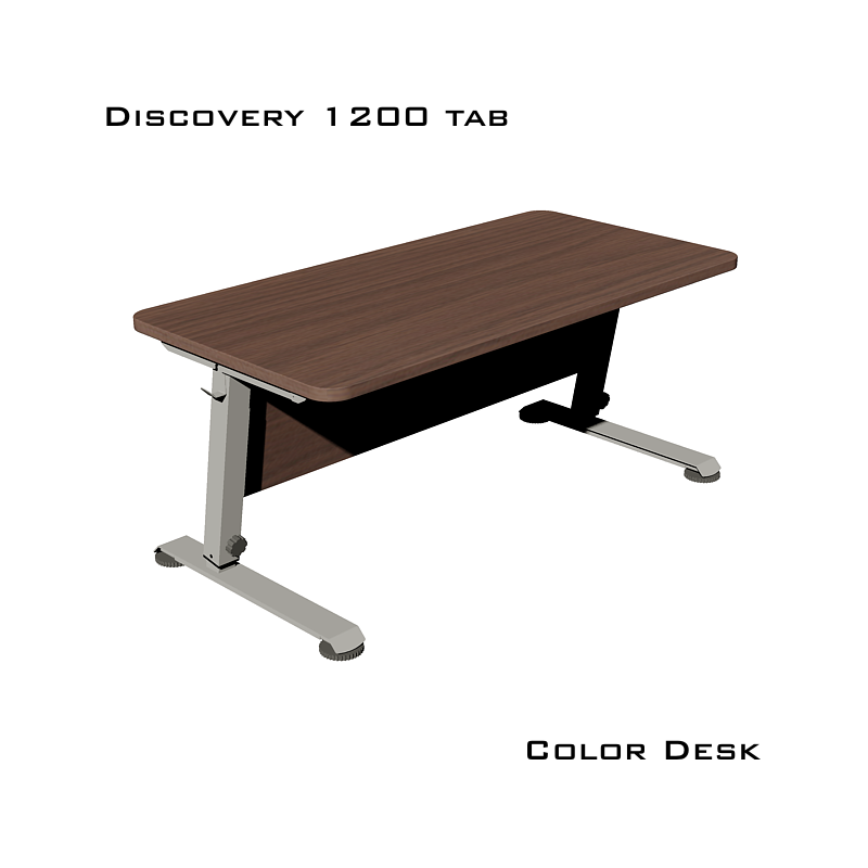 Стол-трансформер DISCOVERY 1200 без полки с регулировкой высоты и наклона столешницы