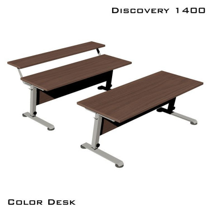 Стол-трансформер DISCOVERY 1400L без полки с регулировкой высоты и наклона столешницы