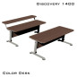 Стол-трансформер DISCOVERY 1400 без полки с регулировкой высоты и наклона столешницы