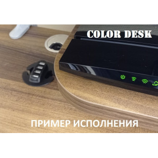 Столешница 600х600х25 мм для письменного стола прямоугольная
