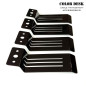 ДЕРЖАТЕЛИ KM-4BL (BLACK) ЧЁРНЫЕ ДЛЯ ФИКСАЦИИ И КРЕПЛЕНИЯ ПРОВОДОВ ДЕРЖАТЕЛИ KM-4BL (BLACK) ЧЁРНЫЕ ДЛЯ ФИКСАЦИИ И КРЕПЛЕНИЯ ПРОВОДОВ