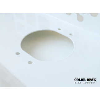 КАБЕЛЬ-КАНАЛ KM-350W (WHITE) ГОРИЗОНТАЛЬНЫЙ ПОЛУЗАКРЫТЫЙ БЕЛЫЙ
