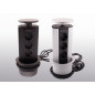 Розеточный блок CD-3Q100R BL (black) чёрный встраиваемый в столешницу Розеточный блок CD-3Q100R BL (black) чёрный встраиваемый в столешницу
