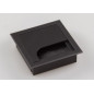 Лючок CD-Q80B (black) встраиваемый в столешницу квадратный Лючок CD-Q80B (black) встраиваемый в столешницу квадратный