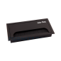 Лючок CD-Q160B (black) встраиваемый в столешницу прямоугольный Лючок CD-Q160B (black) встраиваемый в столешницу прямоугольный