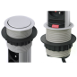 Розетка CD-3R2USB60B (black) встраиваемая в столешницу  Розетка CD-3R2USB60B (black) встраиваемая в столешницу