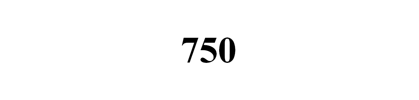 Столешницы для каркасов, глубина 750 мм